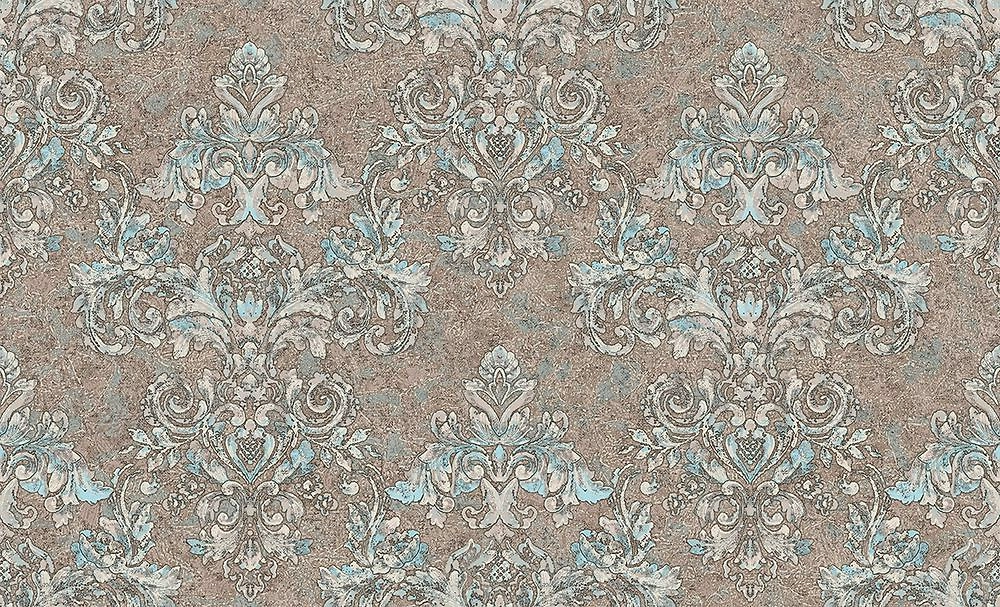 Виниловые обои ERISMANN Francesca 60155-07 коричневые 1,06x10,05 м
