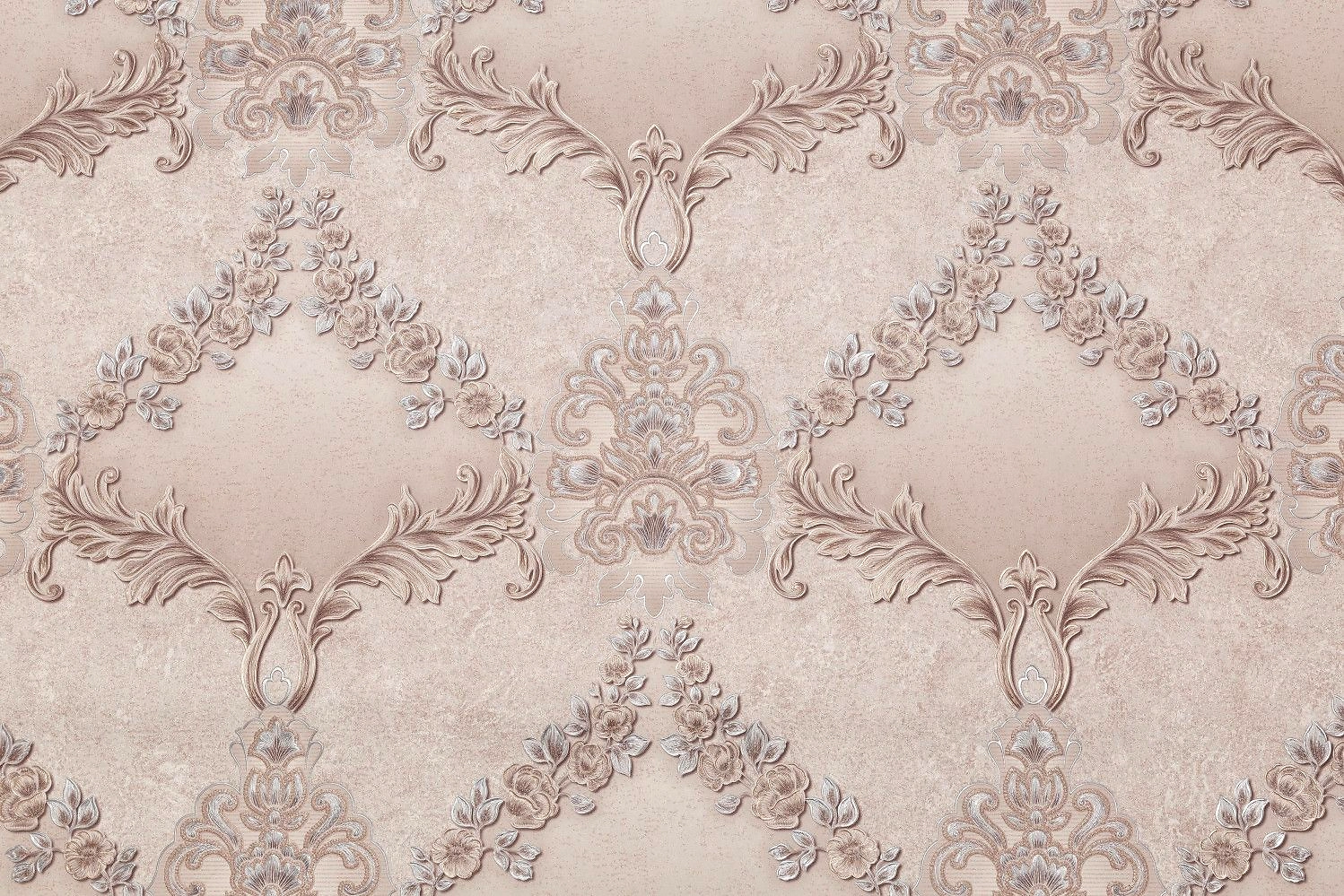 Виниловые обои PALITRA Murano PL71636-25 бежевые 1,06x10,05 м