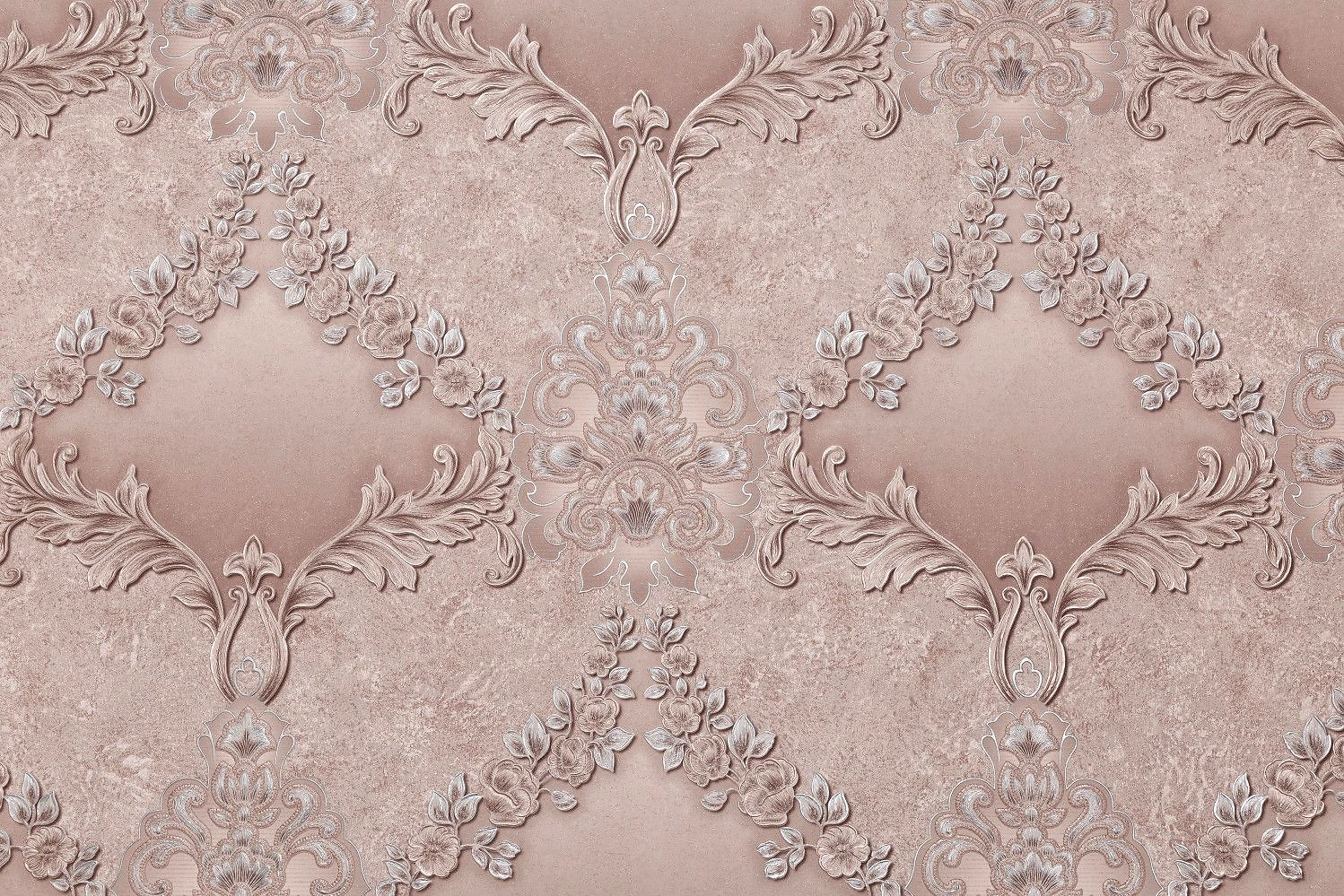 Виниловые обои PALITRA Murano PL71636-28 коричневые 1,06x10,05 м