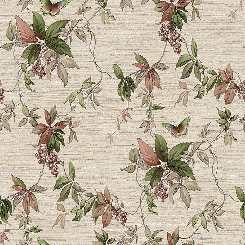 Бумажные обои БОСКО 497-02 0,53x10 м бежевые