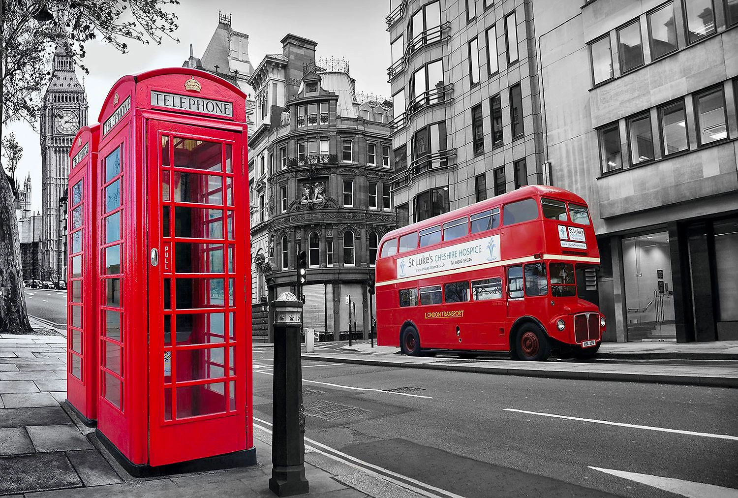 Виниловые обои Delice Decor Лондон Ф 048 4х2,70 м