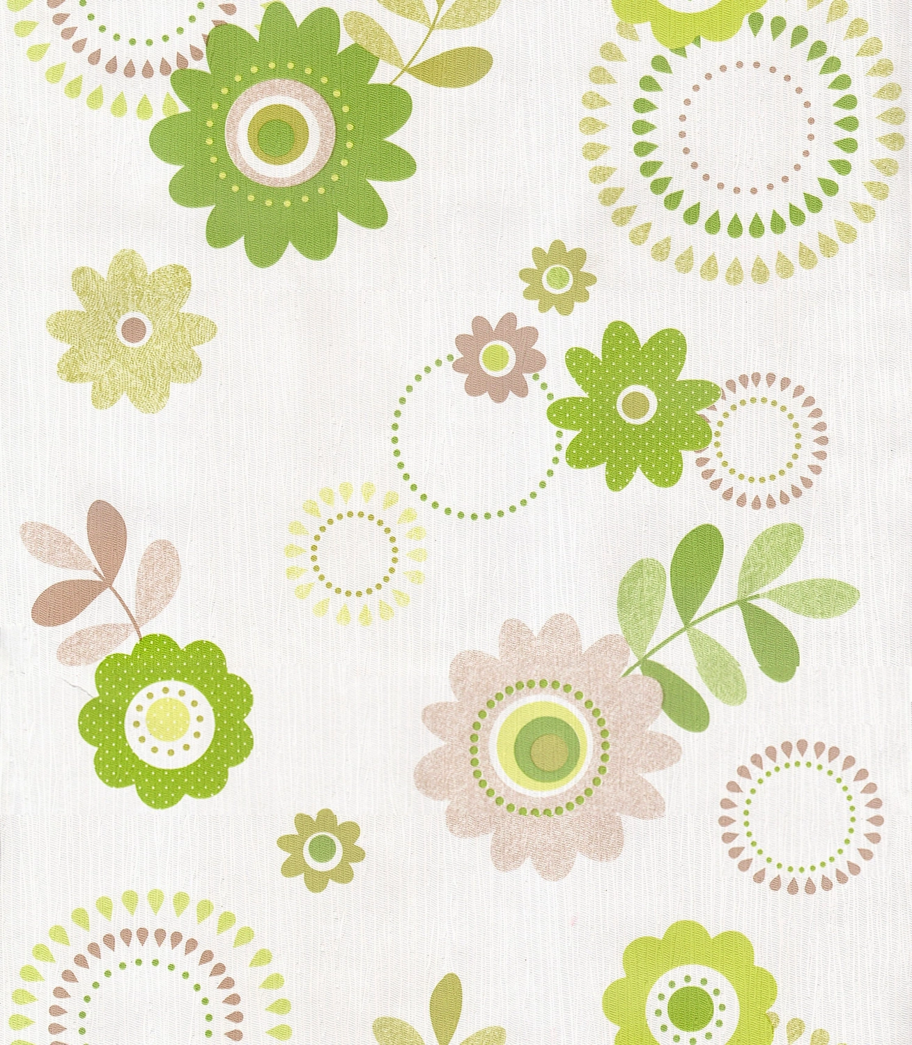 Бумажные обои Сандра 9С5К-71 0,53х10,05 м светло-зеленые