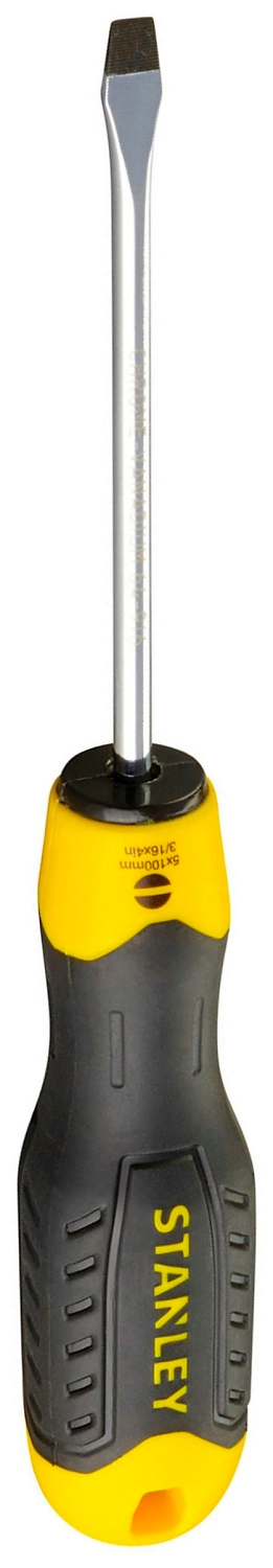 Отвертка плоская STANLEY Cushion Grip SL5x100 мм