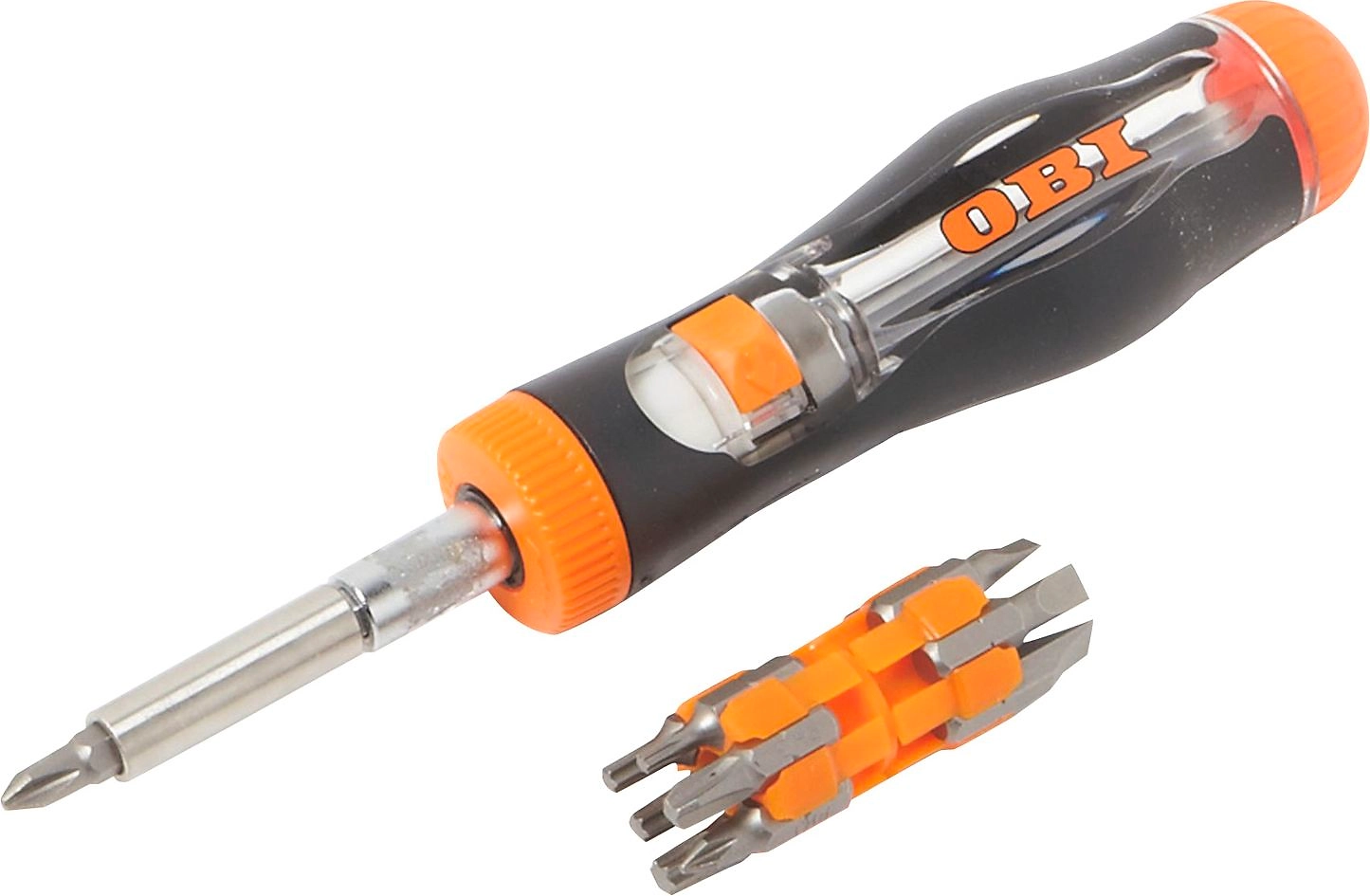 Отвертка OBI с насадками универсальная