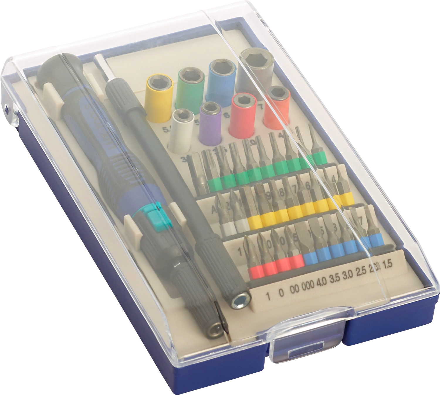 Набор отверток и бит LUX-TOOLS 40 шт