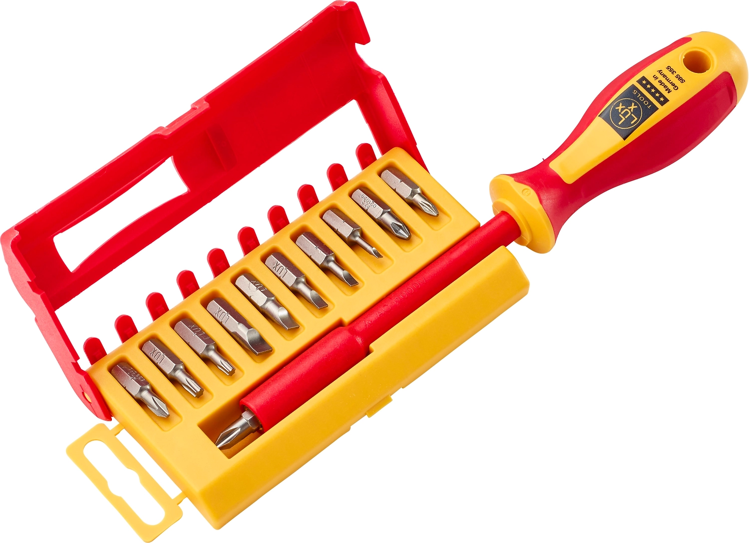 Набор отверток и бит LUX-TOOLS Professional 11 шт