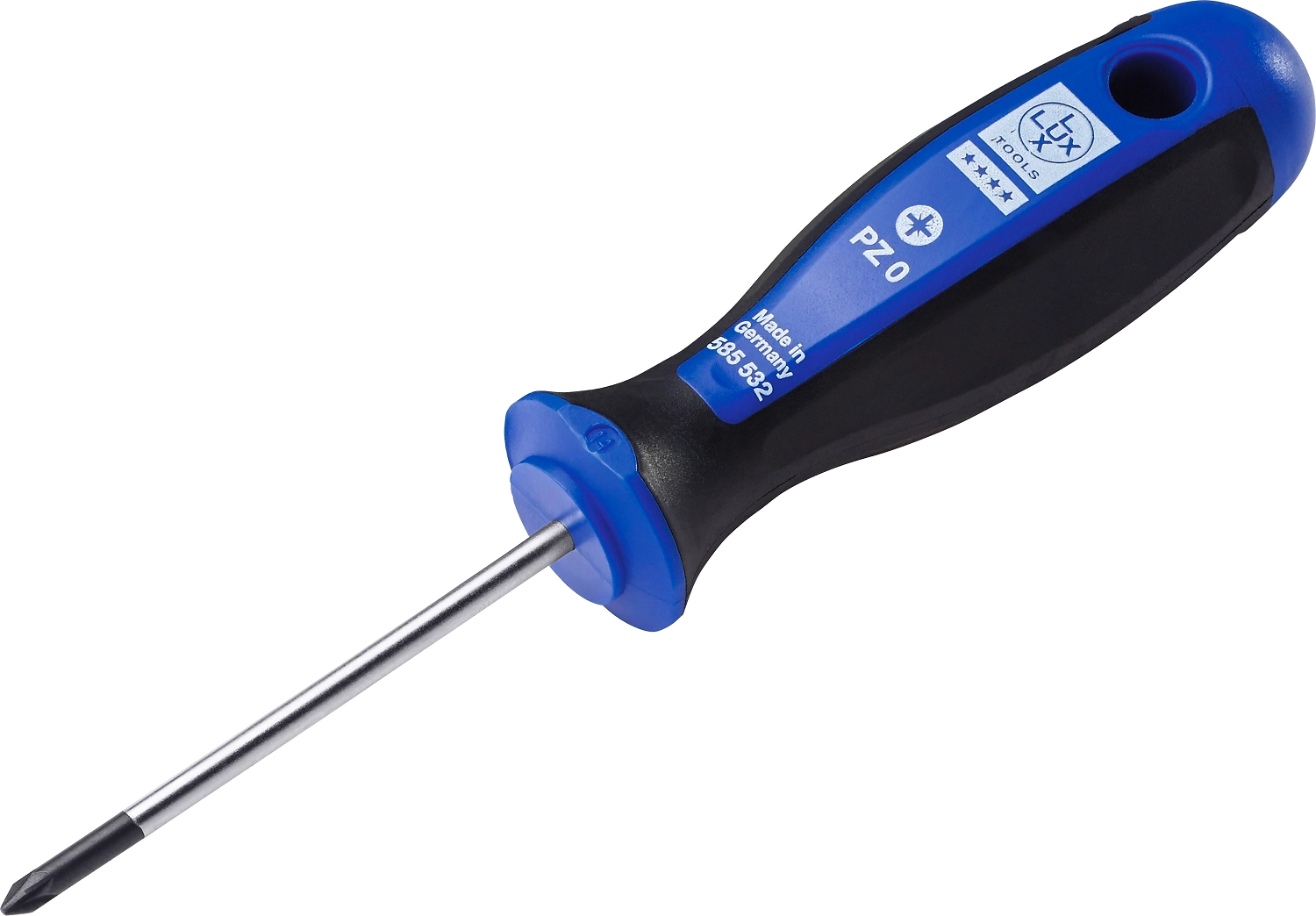 Отвертка крестовая LUX-TOOLS Comfort PZ0х60 мм