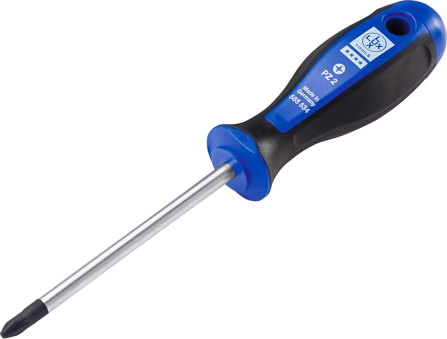 Отвертка LUX-TOOLS Comfort крестообразная PZ2х100 мм