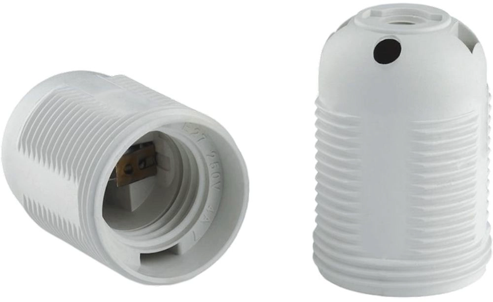 Патрон подвесной REV 24526 1 E27 поливинилхлорид белый