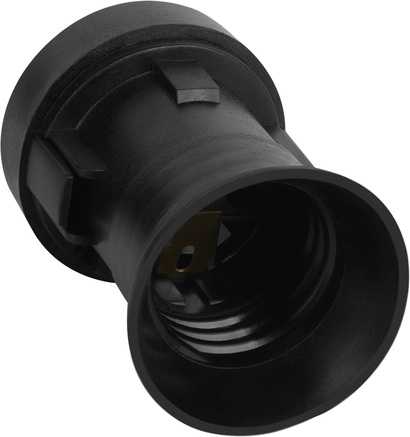 Патрон подвесной REV 24527 8 Е27 пластик черный