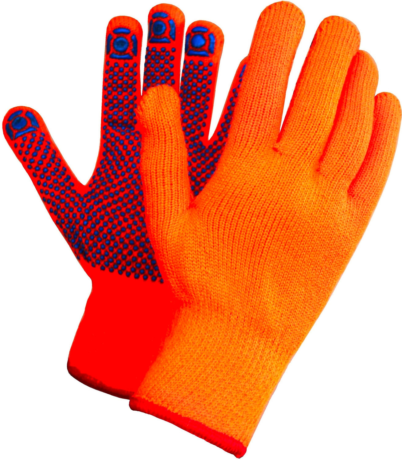 Перчатки рабочие СВС оранжевые XXL
