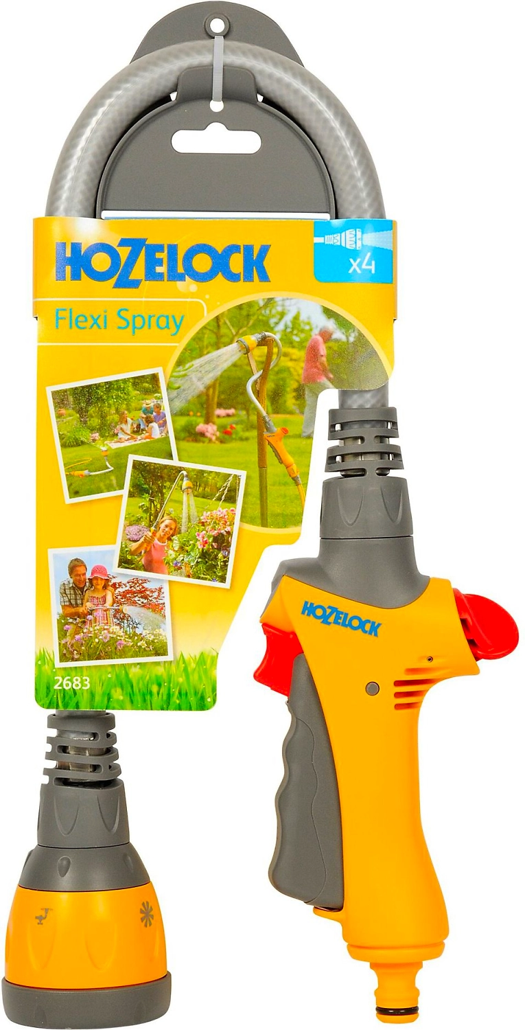 Поливочный пистолет-распылитель HOZELOCK Flexi Spray 4-х позиционный