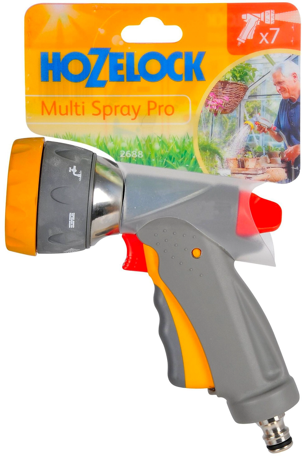 Поливочный пистолет-распылитель HOZELOCK Multispray Pro 7 позиций