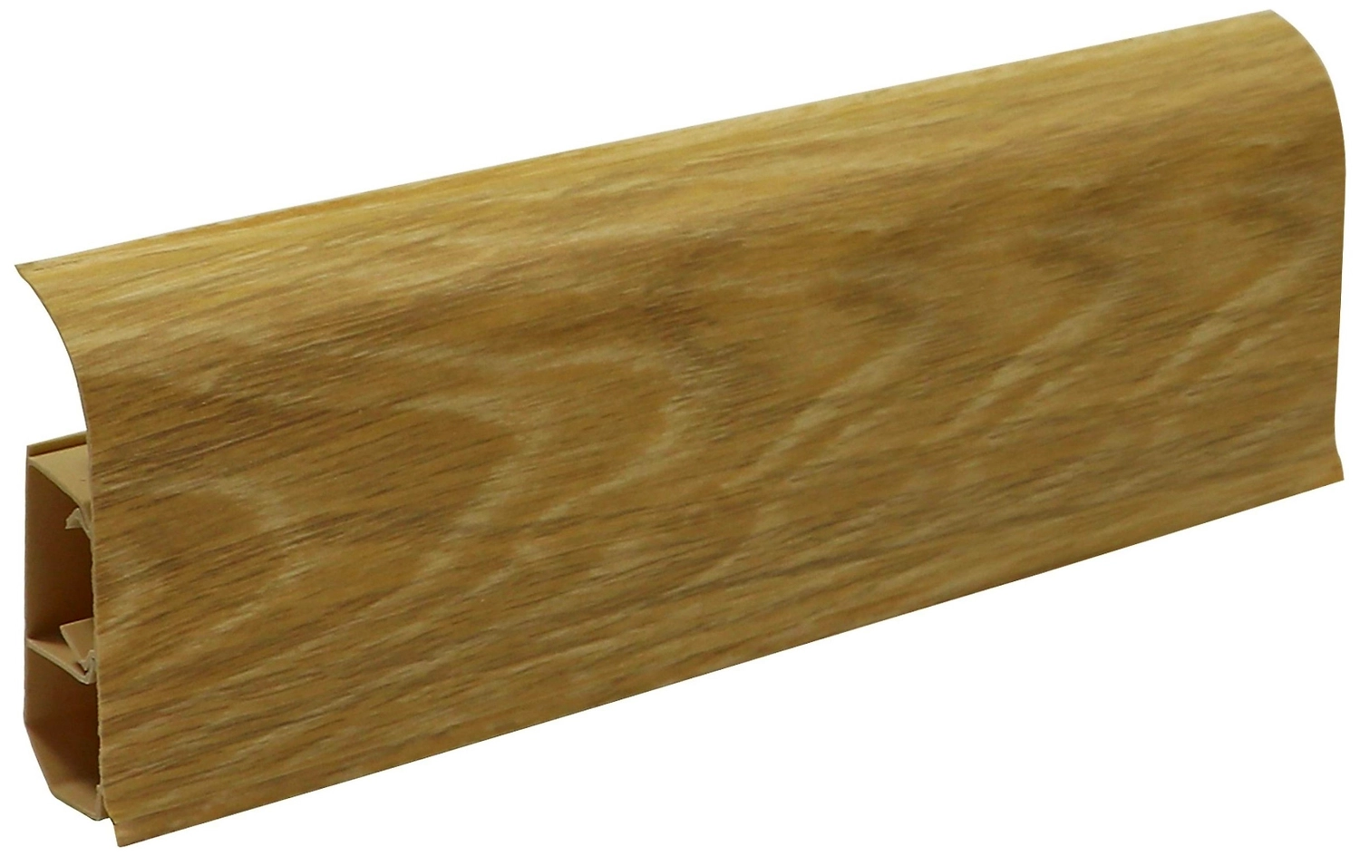 Напольный плинтус WIMAR ПВХ дуб гроссо 2500х68 мм