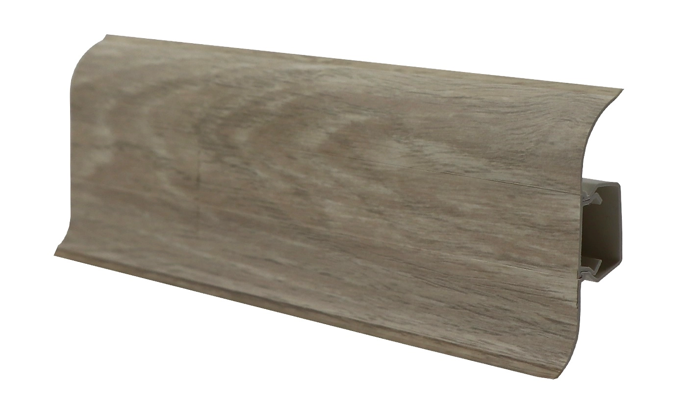 Напольный плинтус WIMAR ПВХ Дуб рене 2500х58 мм