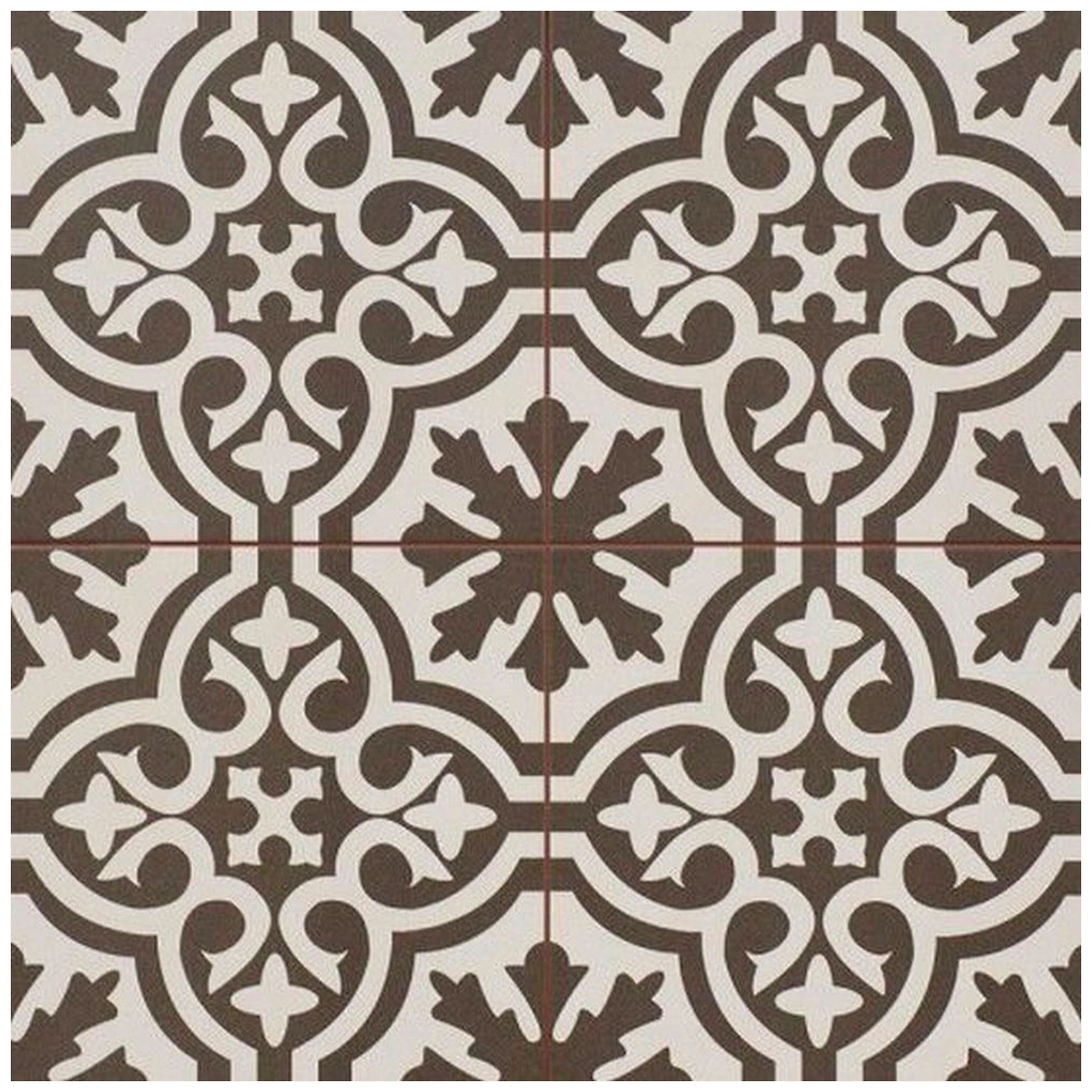 Керамическая плитка DVOMO Timeless Berkley коричневый 45х45 см