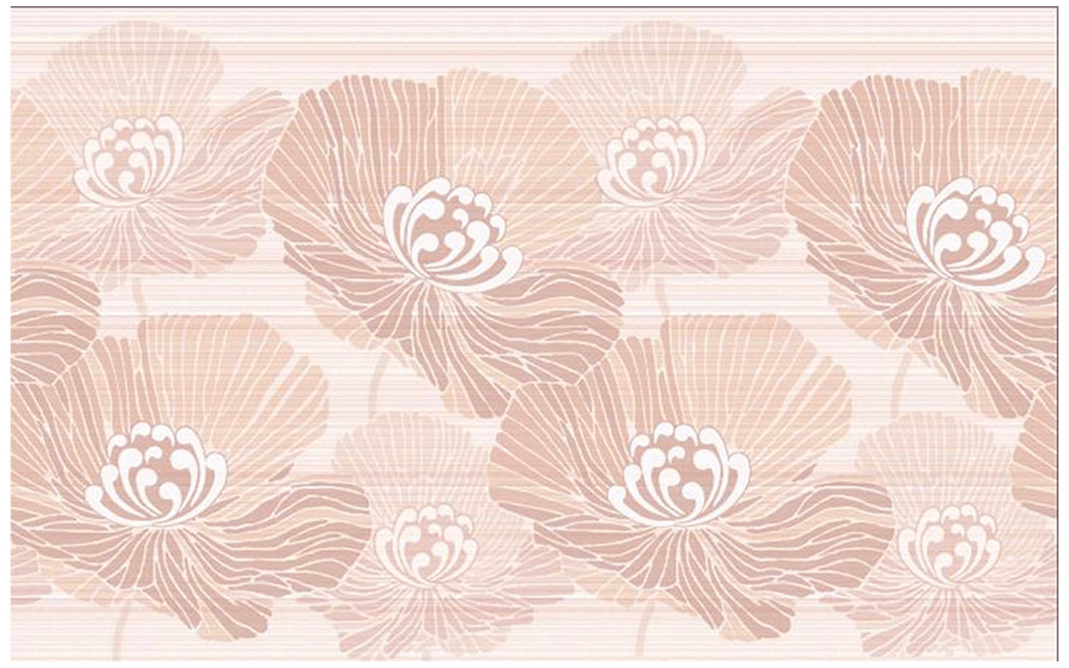 Декор НЕФРИТ-КЕРАМИКА Эрмида бежевый 40х25 см