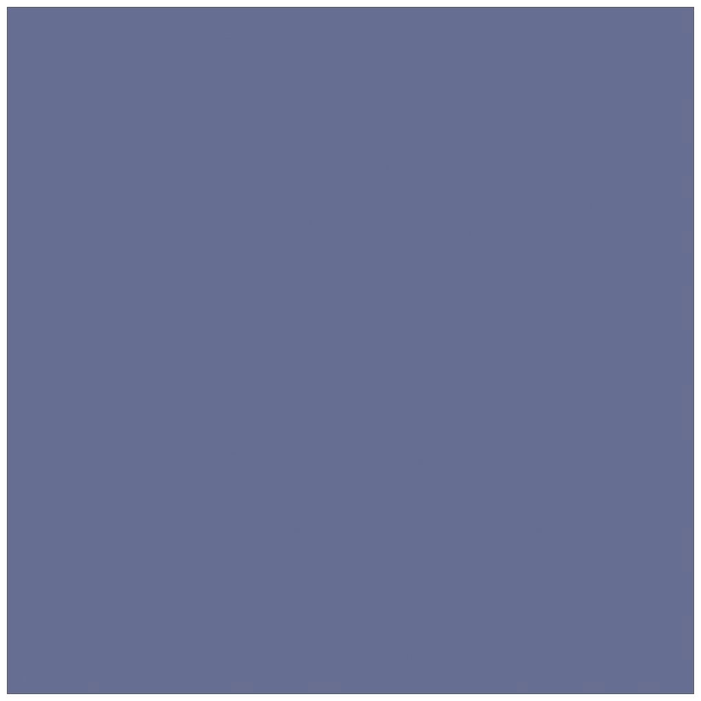 Керамогранит Unitile Life Моноколор синий 40х40 см