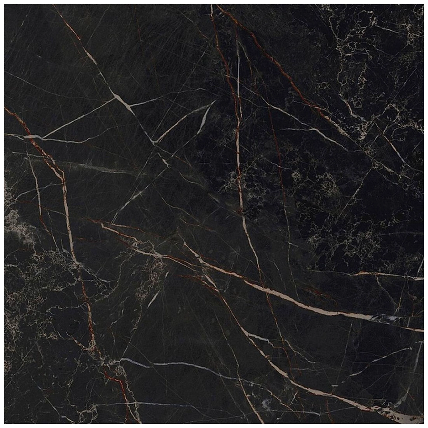 Керамогранит KERAMA MARAZZI Фрагонар черный 30х30 см