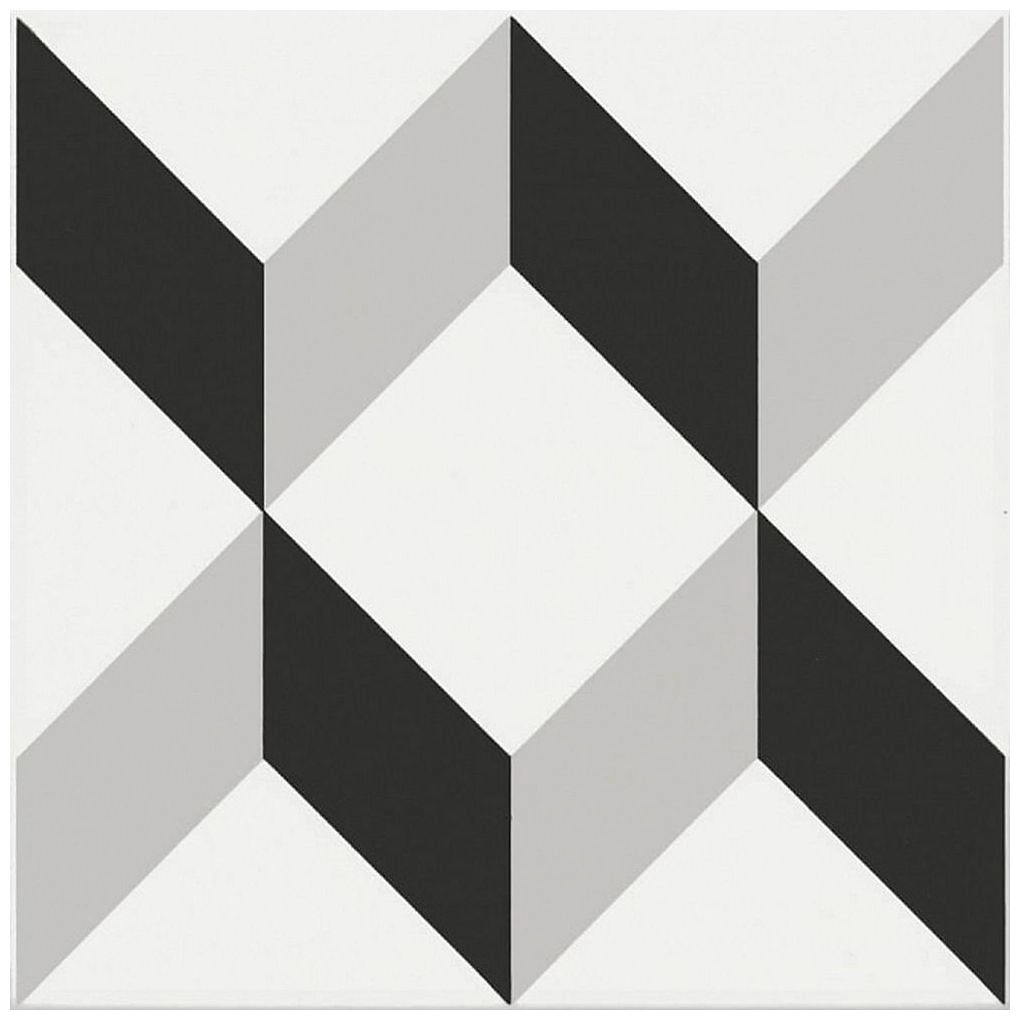 Декор KERAMA MARAZZI Ателье серый NT/A245/5009 20х20 см