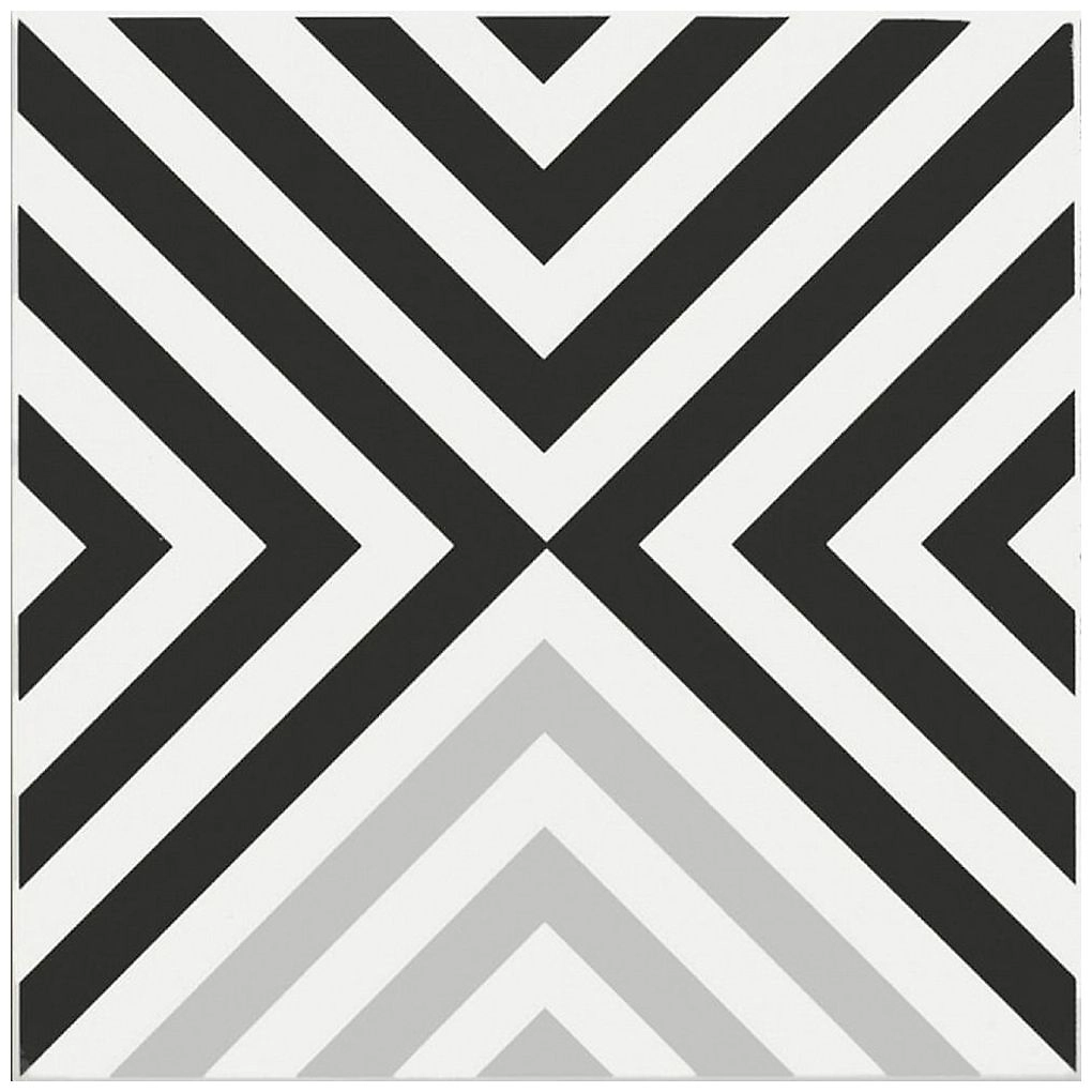 Декор KERAMA MARAZZI Ателье серый NT/A250/5009 20х20 см