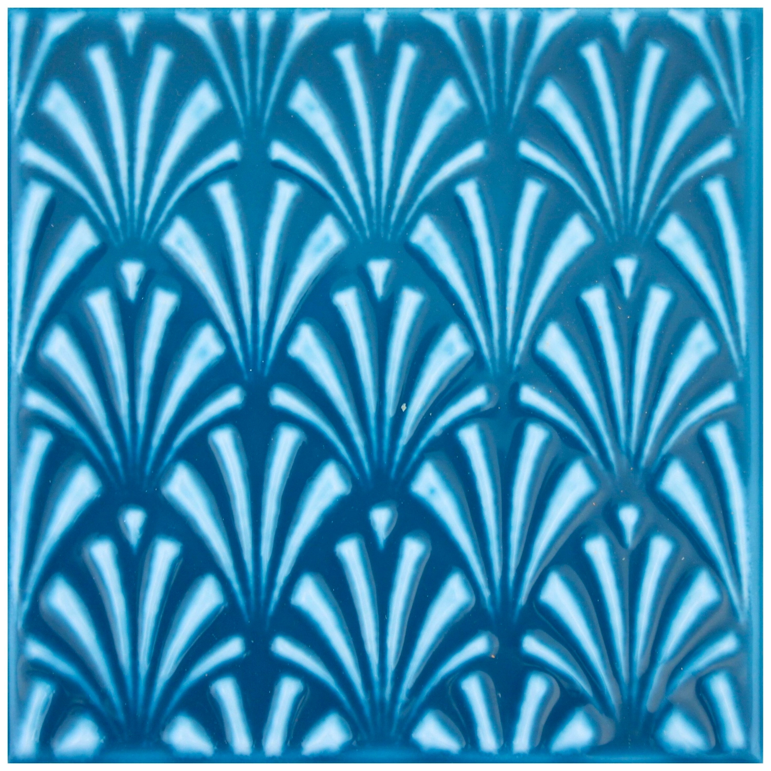 Декор BRAM'S Art Deco синий 15х15 см