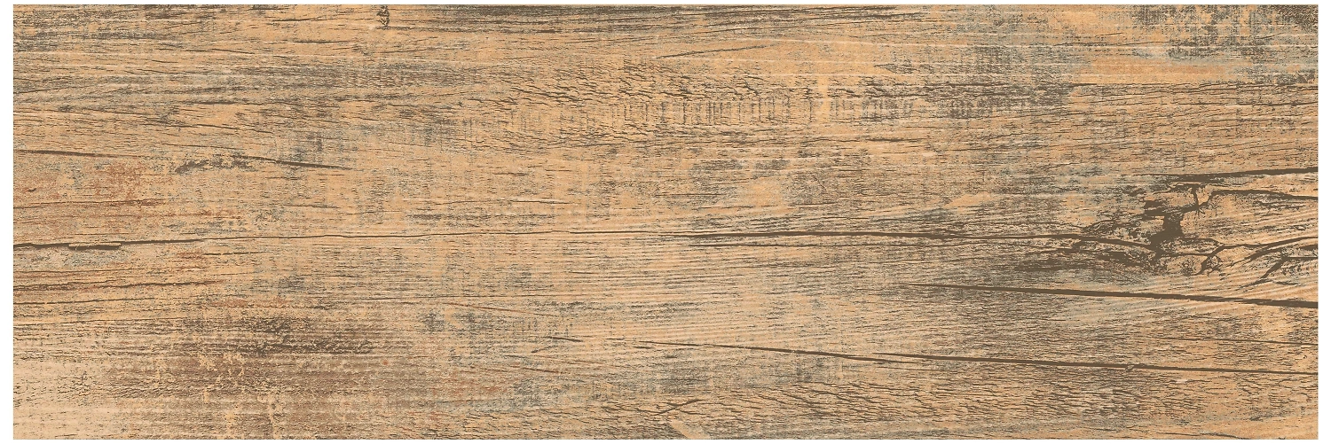 Керамогранит LB CERAMICS Вестернвуд дерево светло-коричневый 60х20 см