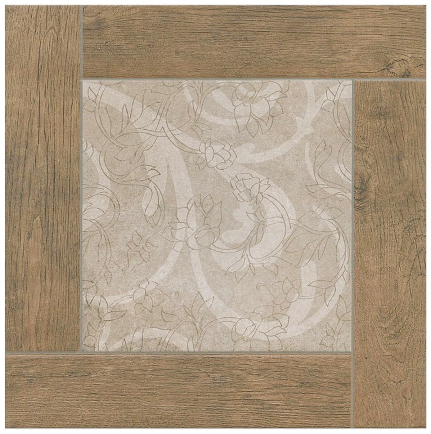 Керамогранит KERAMA MARAZZI Бардолино дерево бежевый 40,2х40,2 см