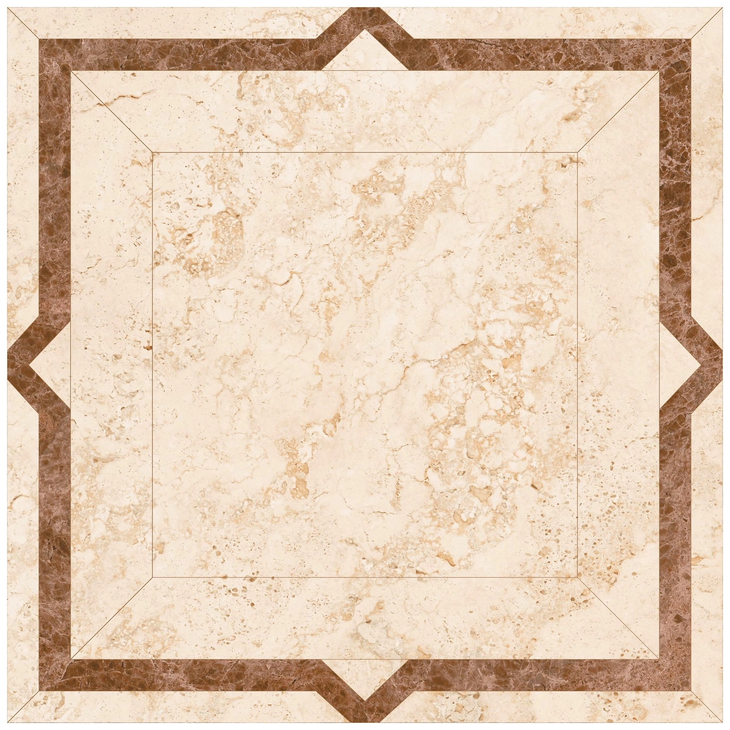 Керамогранит LB CERAMICS Конде бежевый 45х45 см