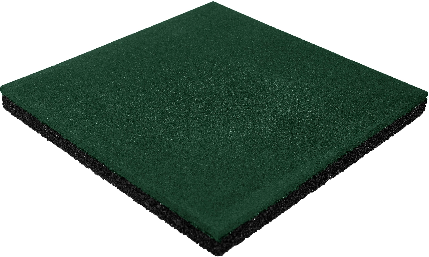 Резиновая плитка Витолит зеленая 50x50x3 см