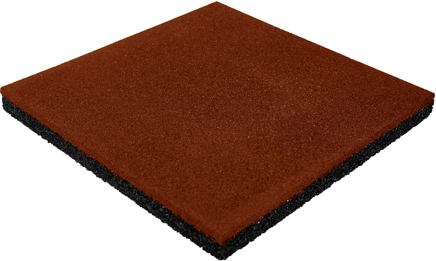 Резиновая плитка Витолит терракотовая 50x50x3 см