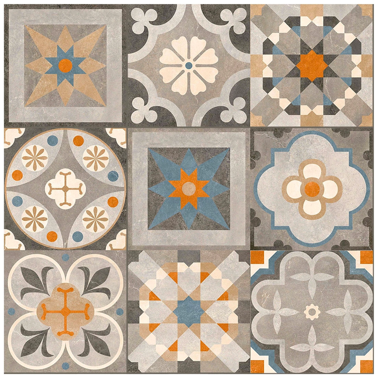 Керамогранит Cersanit Loft многоцветный 42х42 см 1,41 кв.м