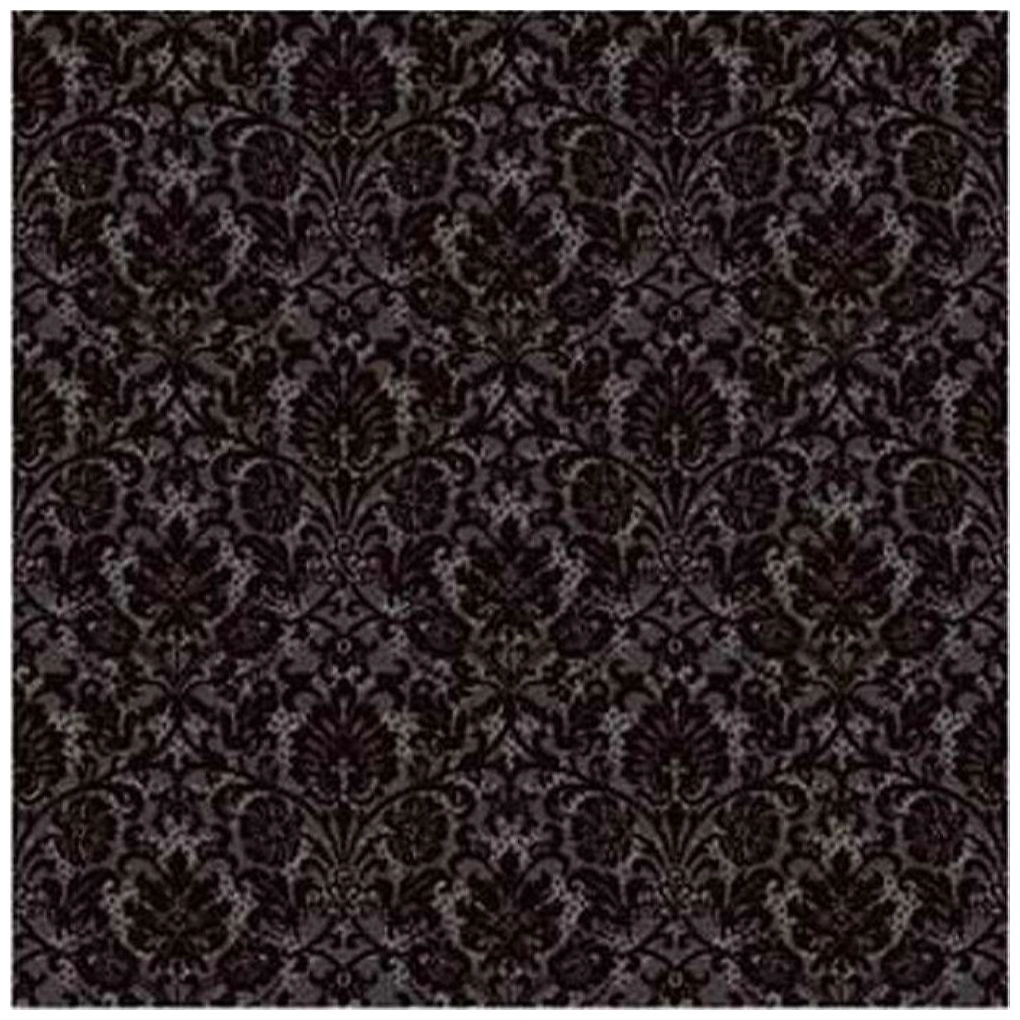 Керамическая плитка Керамин Органза черная 40х40 см