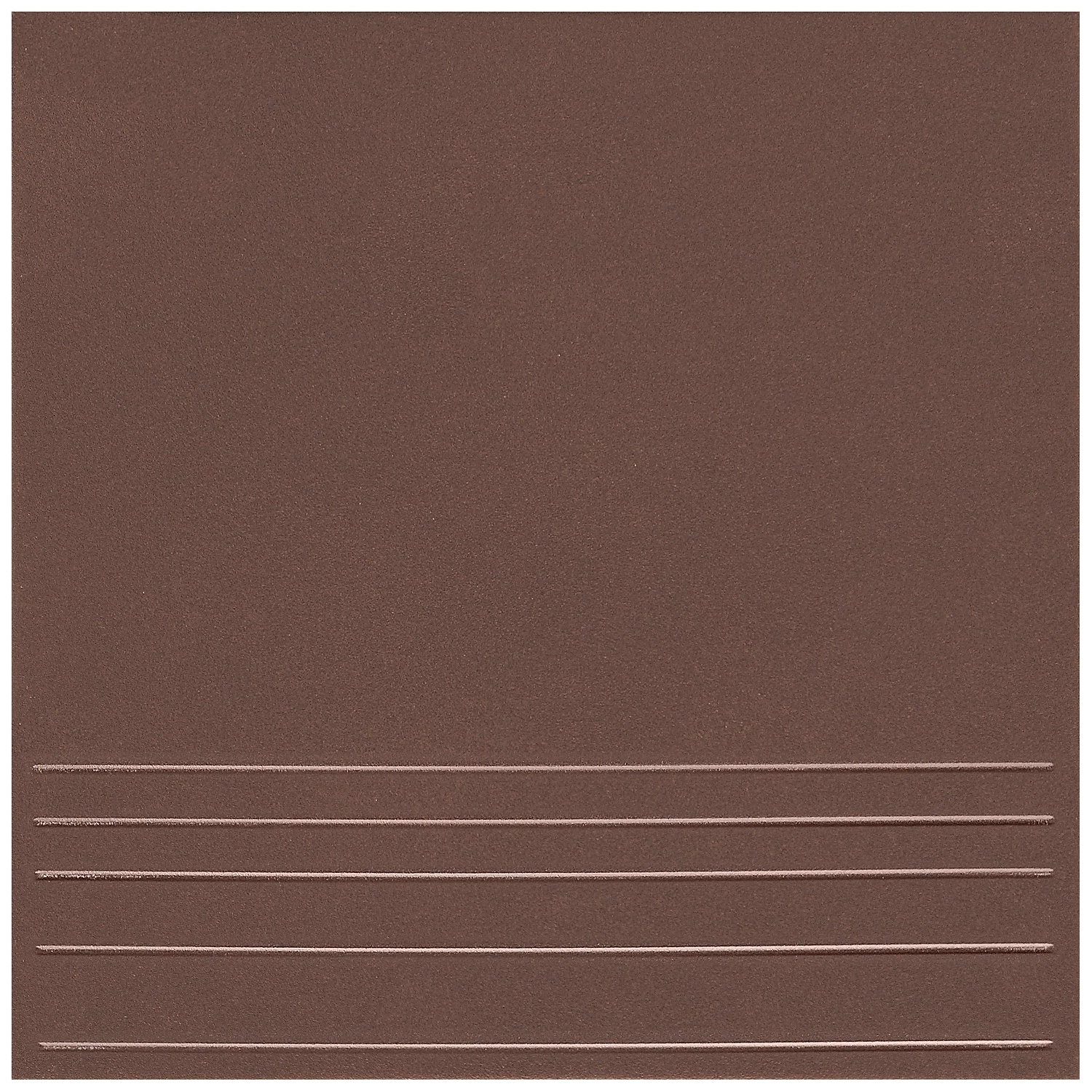 Керамическая ступень Керамин Амстердам камень коричневая 29,8х29,8 см