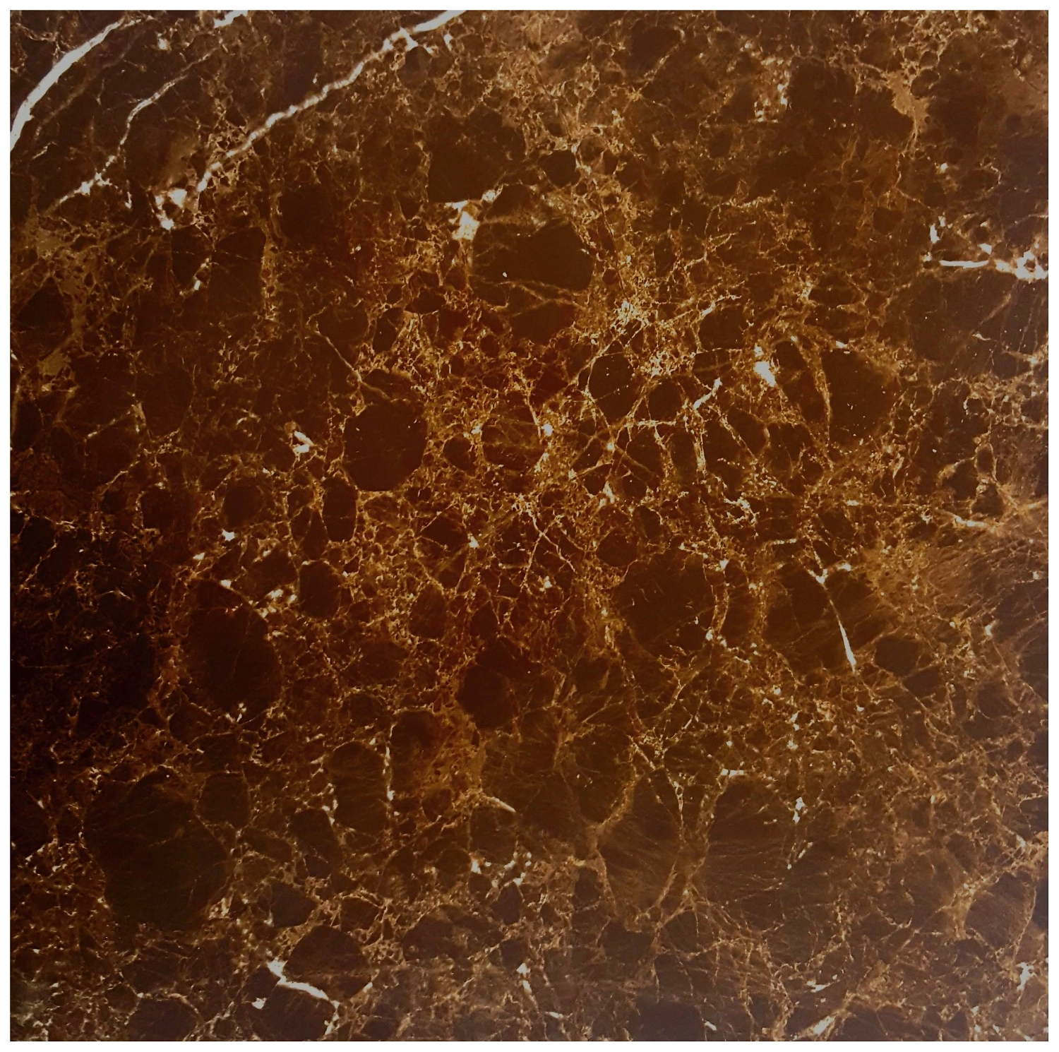 Керамическая плитка напольная NAVARTI Crema мрамор коричневая 45х45 см