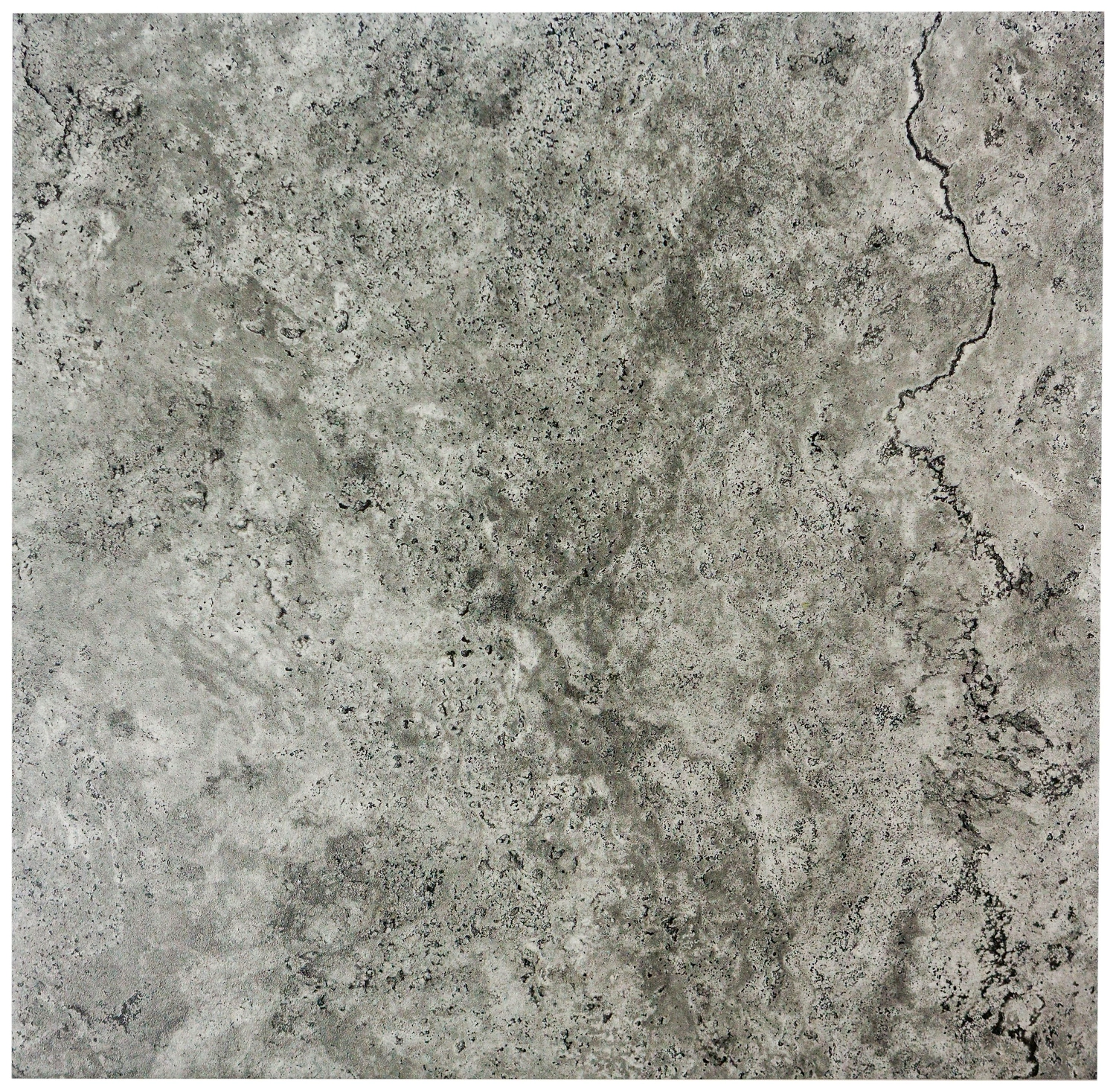 Керамическая плитка напольная Керамин Форум камень серая 40х40 см