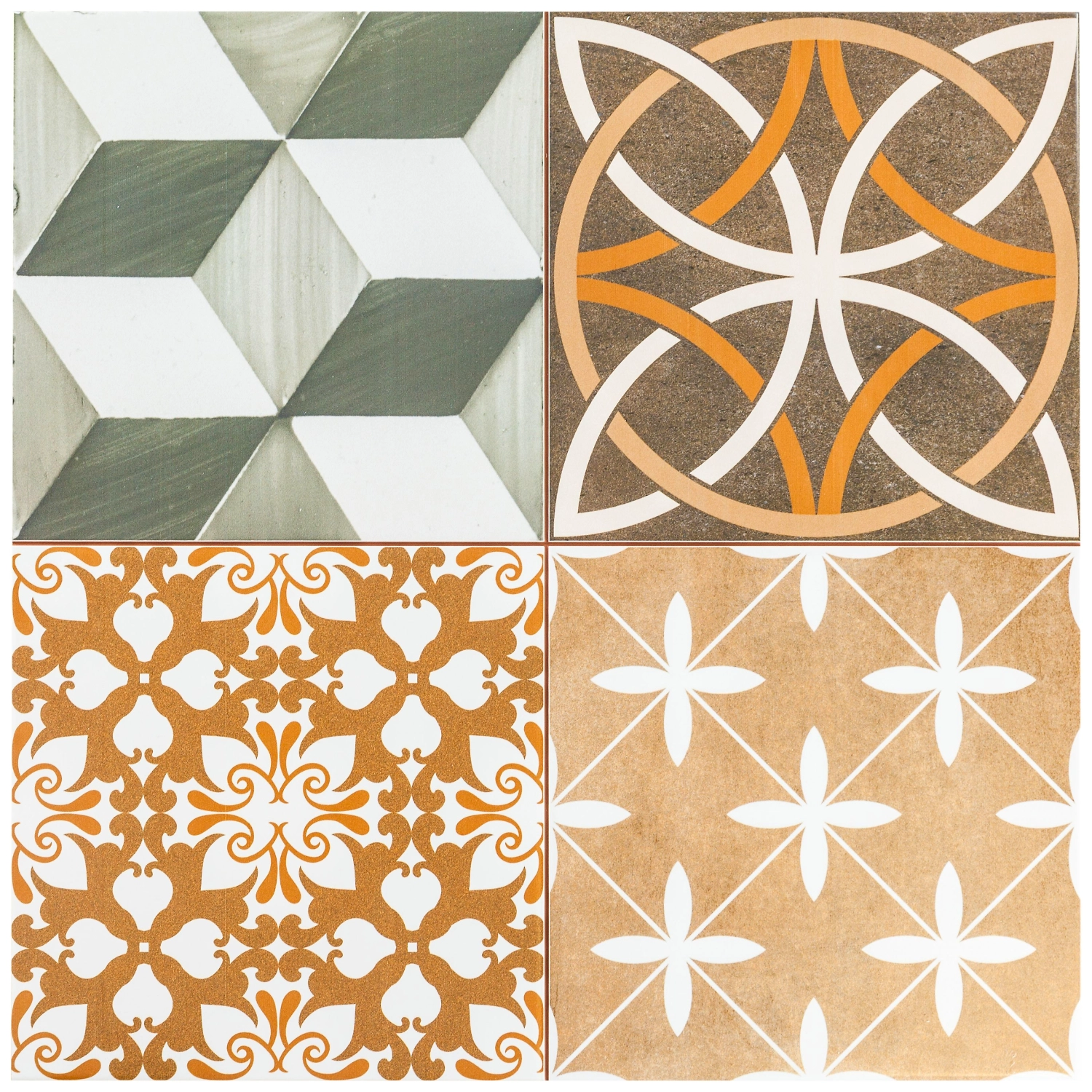 Керамическая плитка напольная Dual Gres Helen бежевая 45х45 см