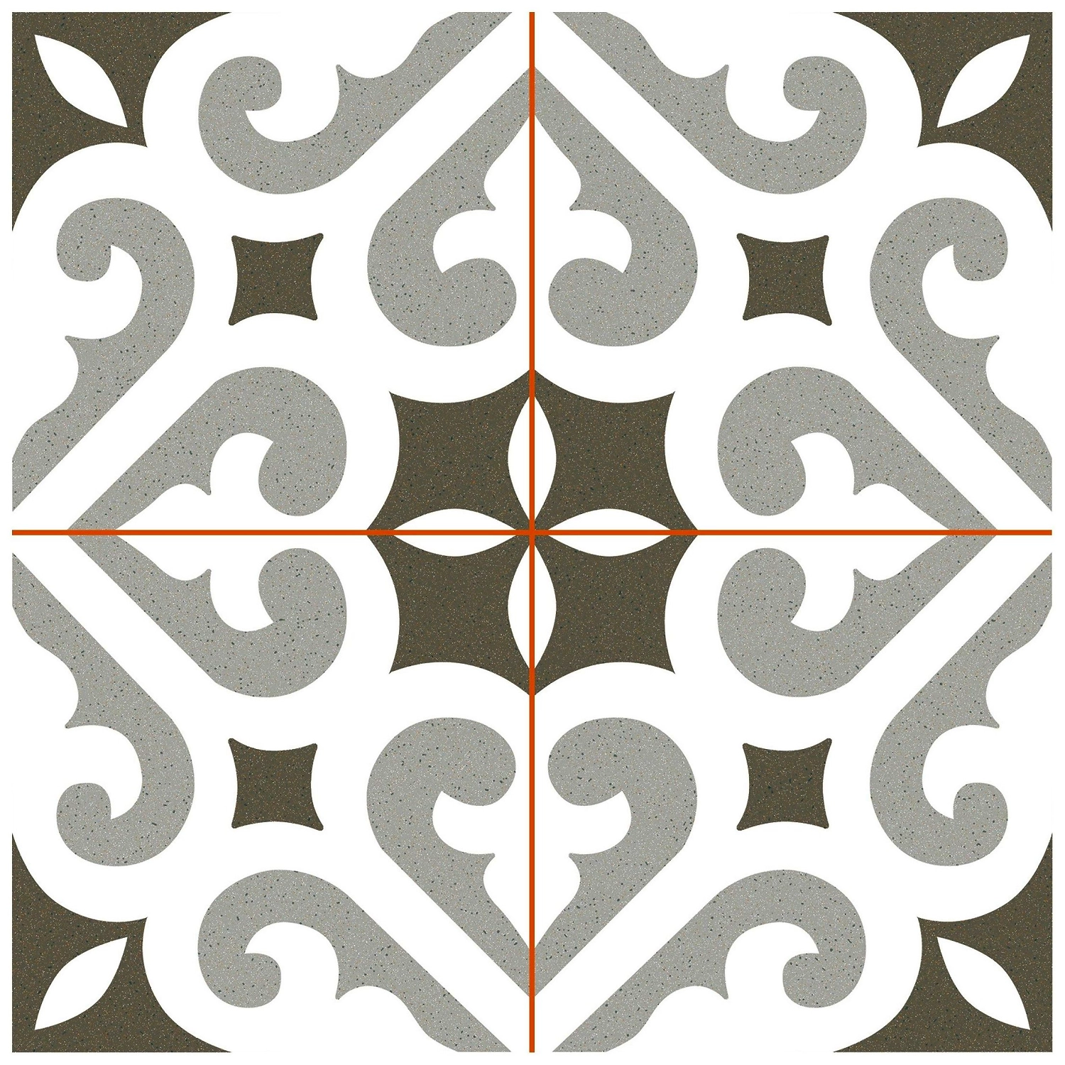 Керамическая плитка DVOMO Timeless мрамор серая 45х45 см