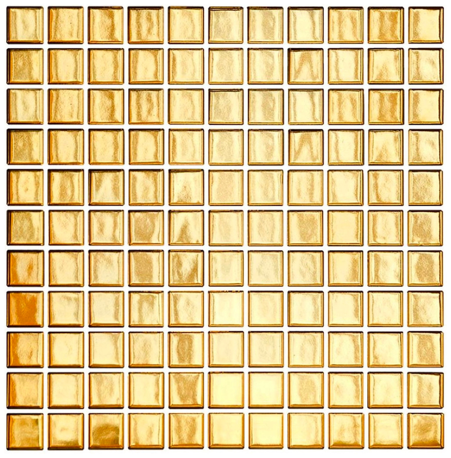 Керамическая мозаика StarMosaic Golden золотая 30,3х30,3 см