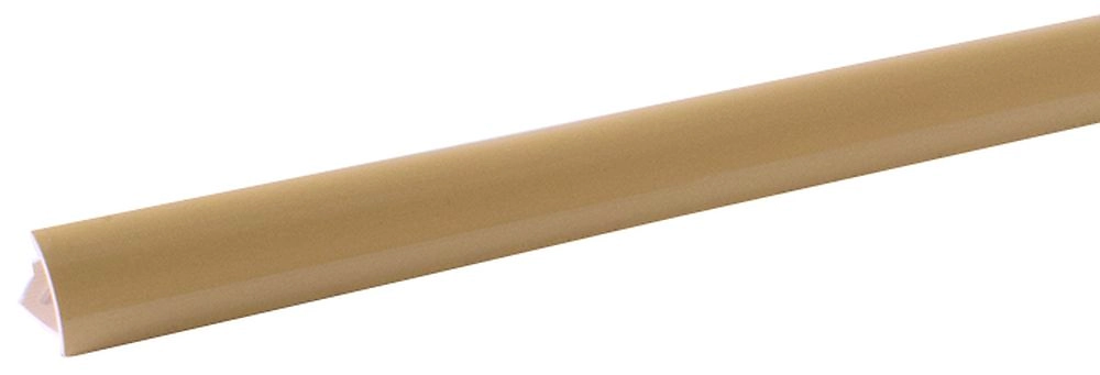 Угол для кафеля наружный пластиковый коричневый 9-10 мм 2,5 м