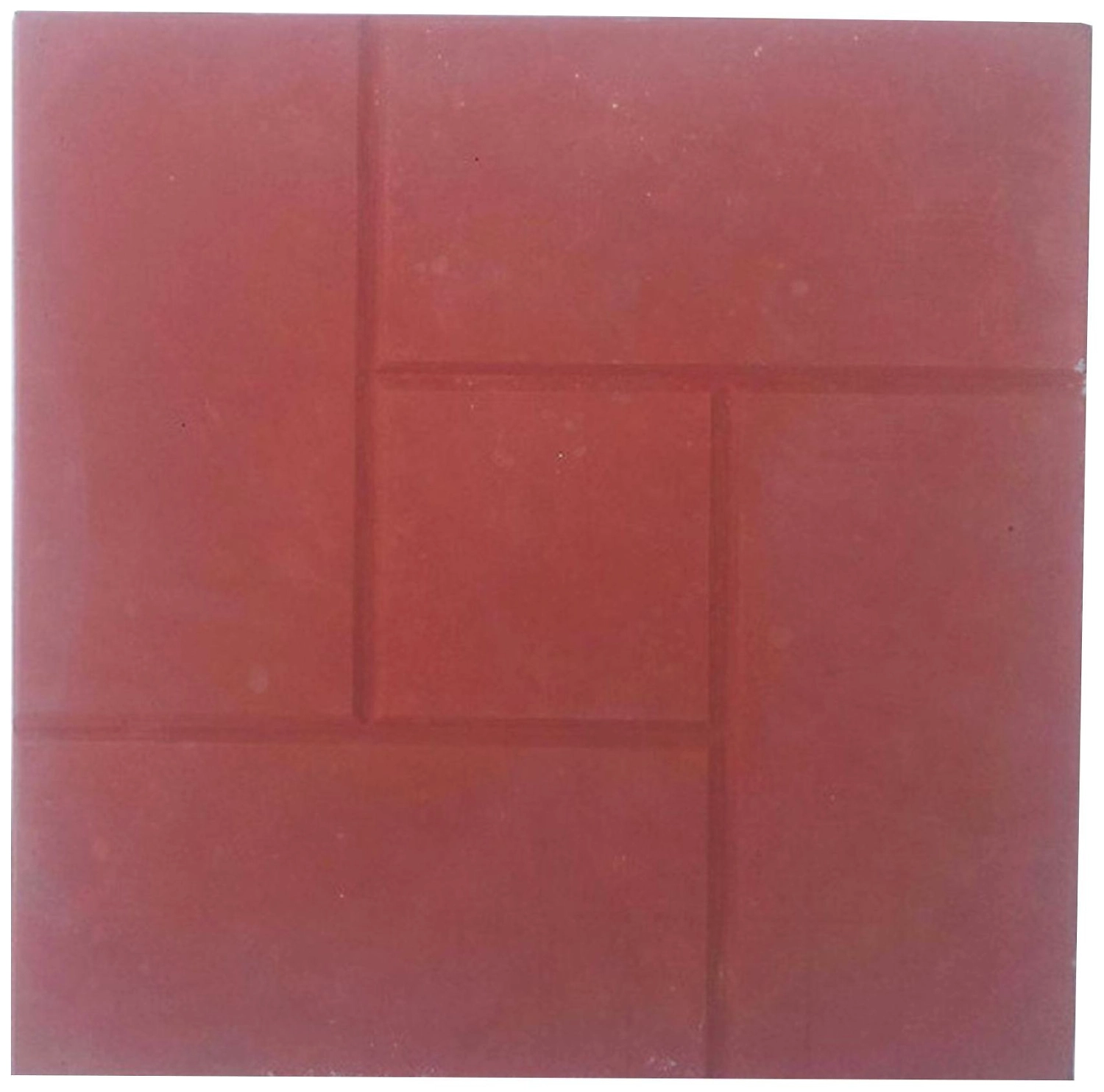 Бетонная плитка Белая река Калифорния красная 30х30 см