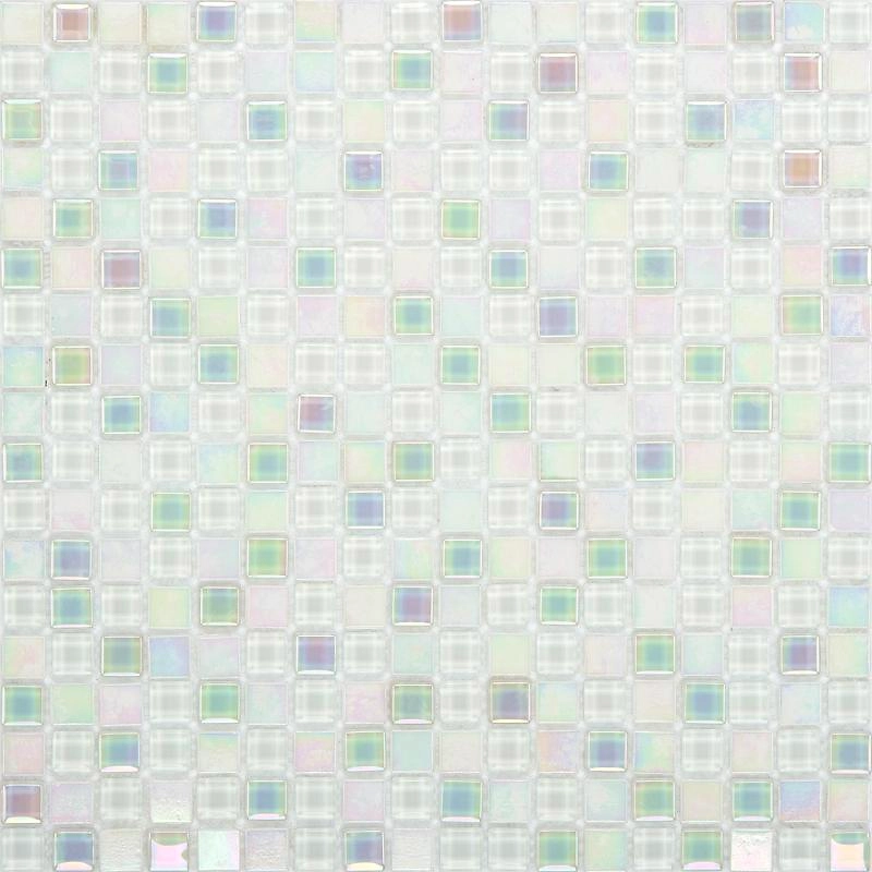 Стеклянная мозаика перламутровая 30х30 см