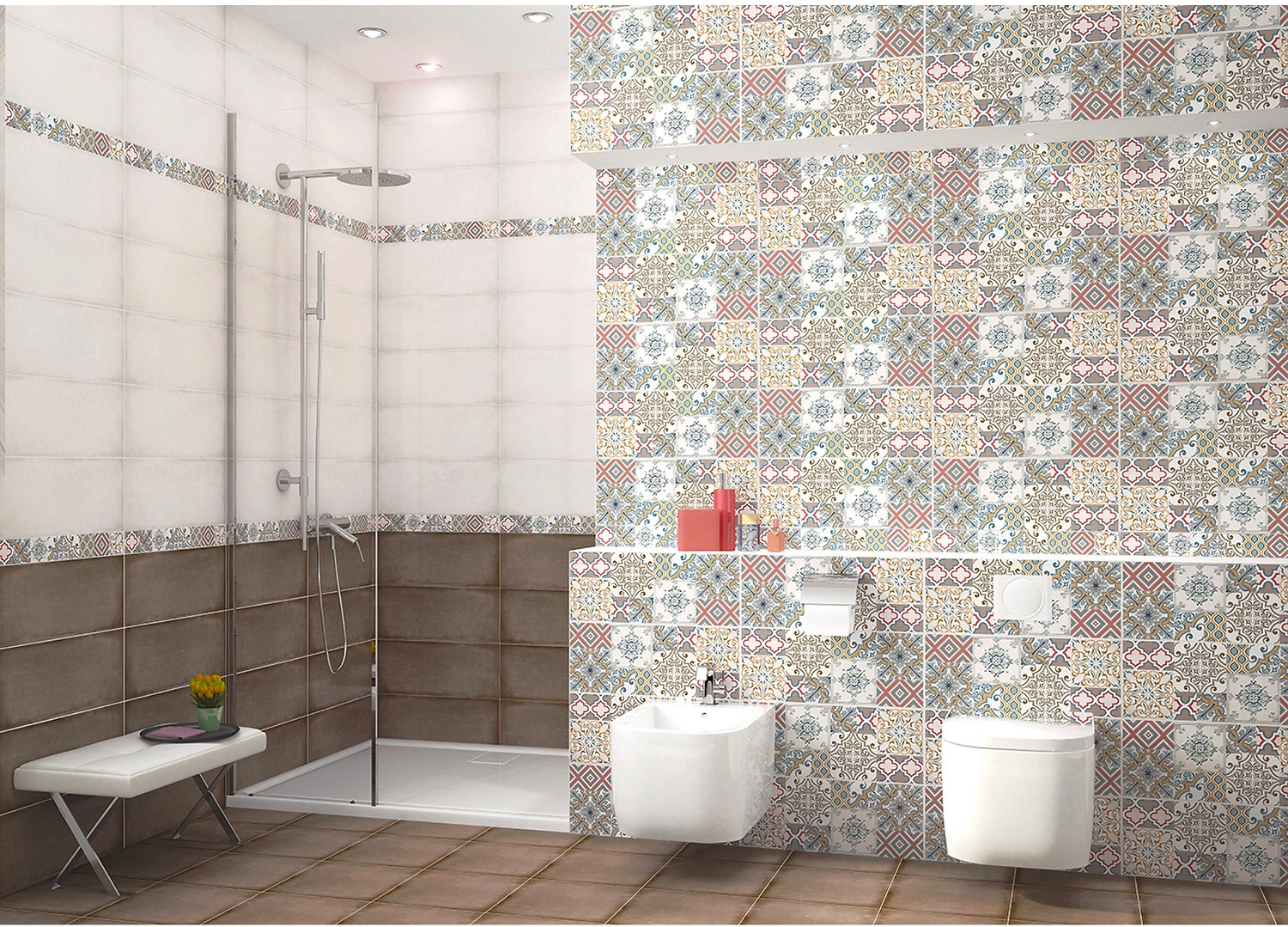 Керамическая плитка Azori Eclipse серая 20,1х50,5 см