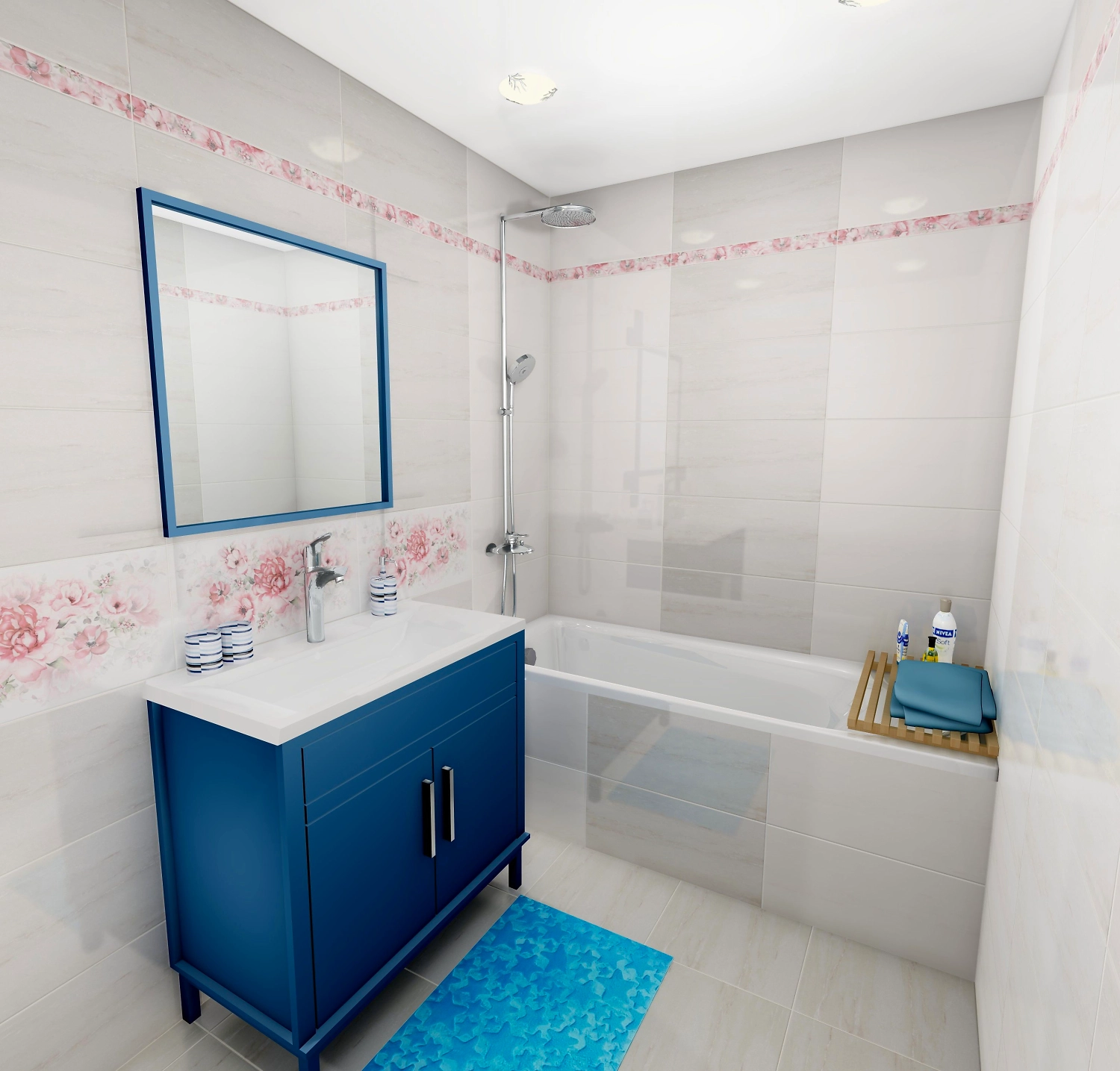 Керамическая плитка AXIMA Фортуна белая 60х30 см