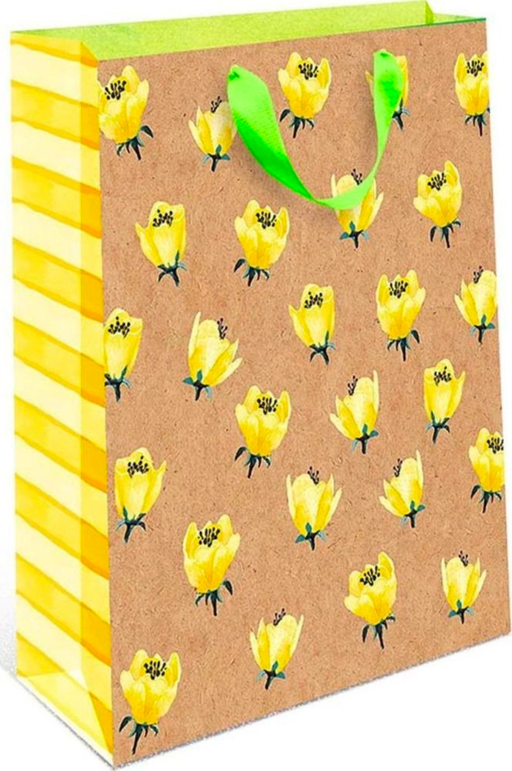 Подарочный пакет Арт и Дизайн  26х12х32 см в ассортименте