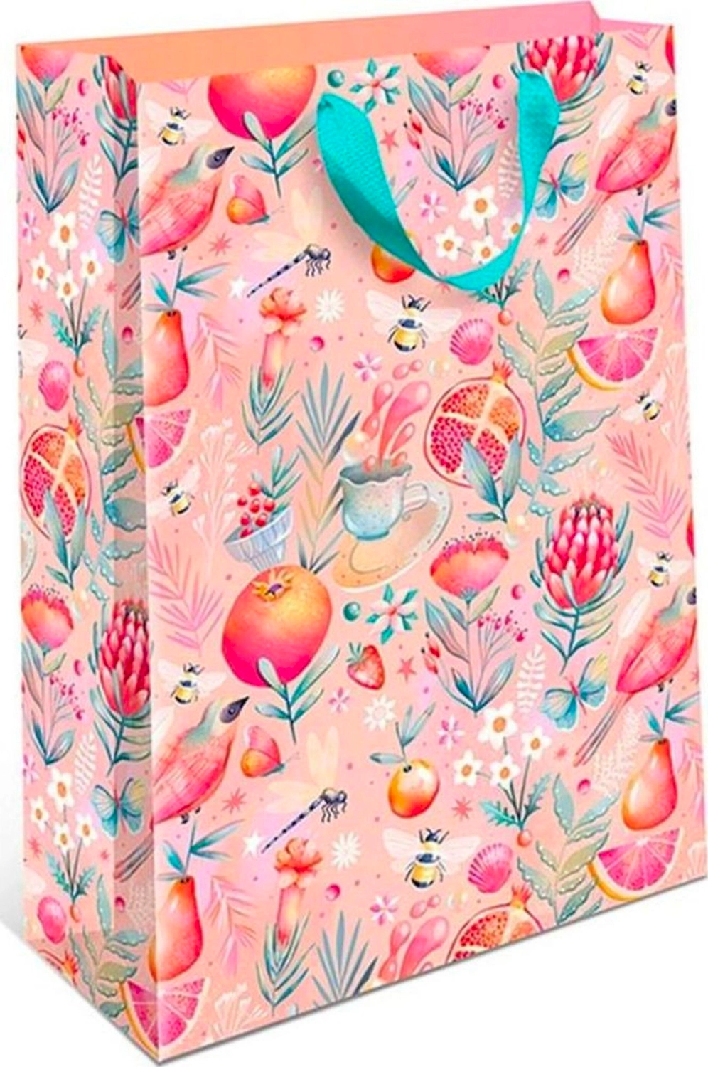 Подарочный пакет Арт и Дизайн 18х10х22,3 см в ассортименте