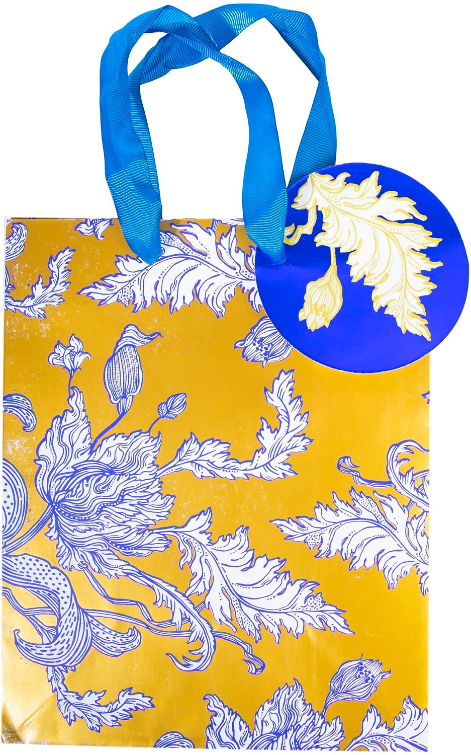 Подарочный пакет Арт и Дизайн  17,8х9,8х23 см в ассортименте