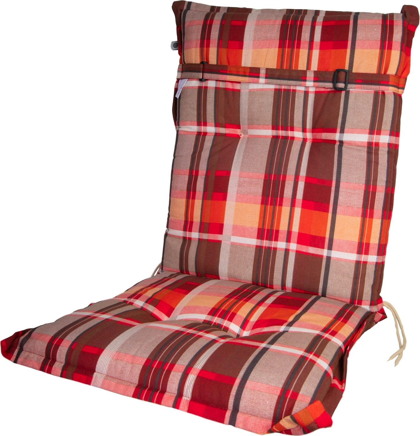 Подушка декоративная XENON Red chequered 105x50 см