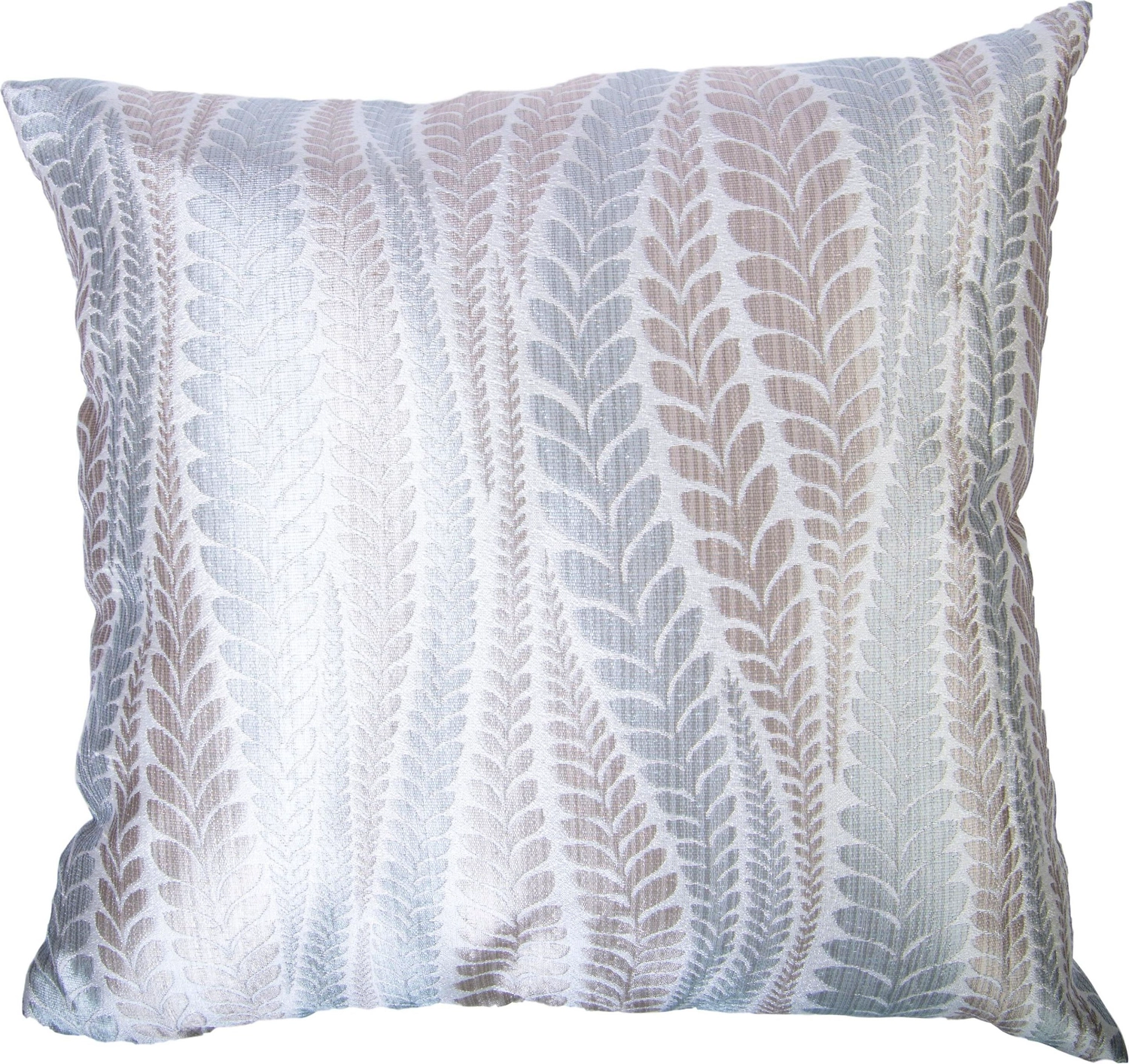 Подушка декоративная Эскар Хлое 40х40 см бежево-серая