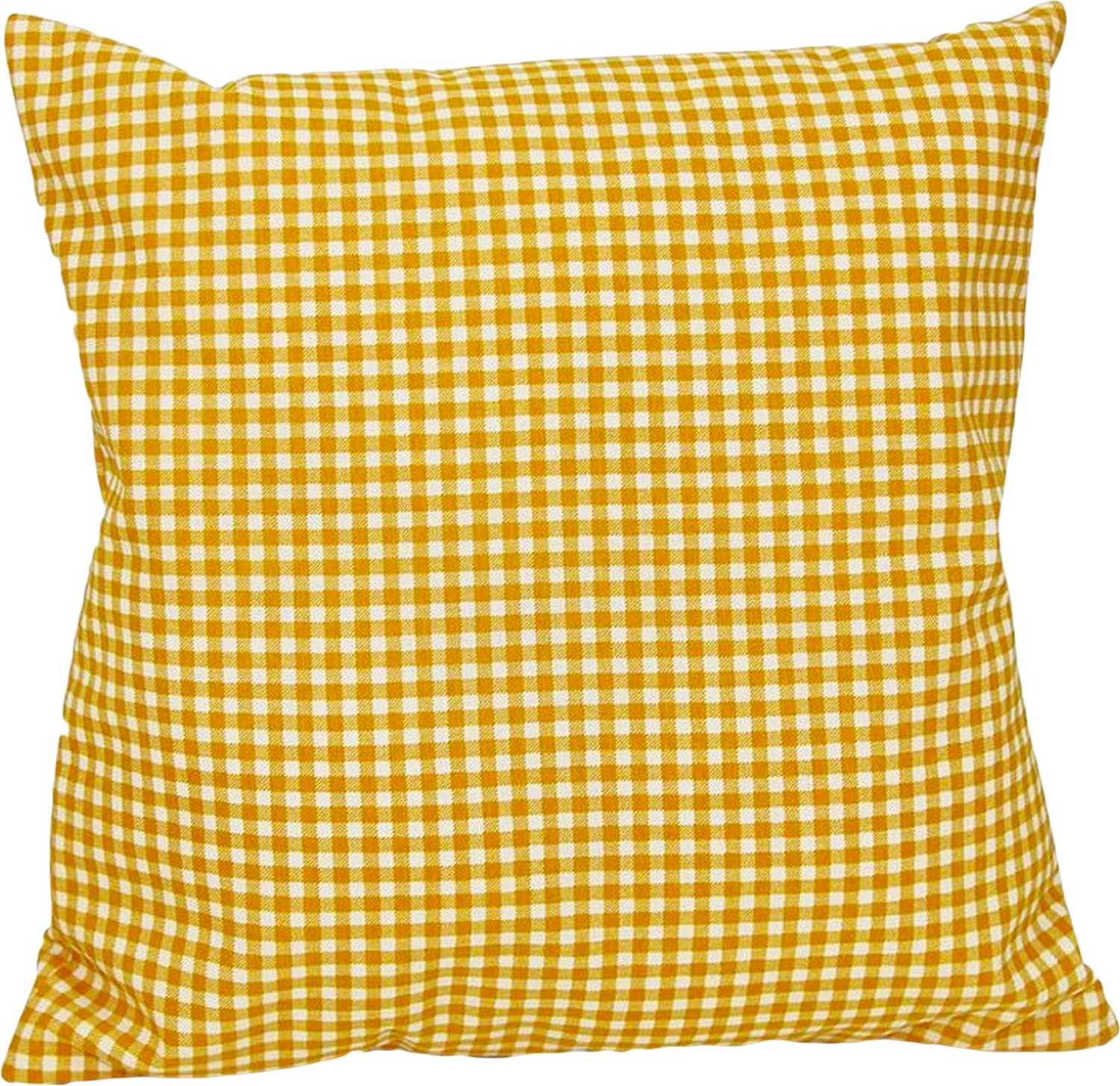 Подушка декоративная Эскар Sun Kimberly 40х40 см молочно-желтая